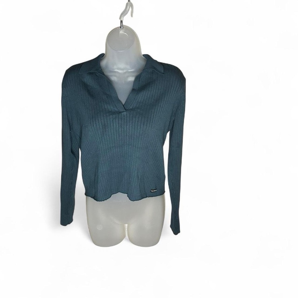 Calvin Klein Jeans Teal Sweater